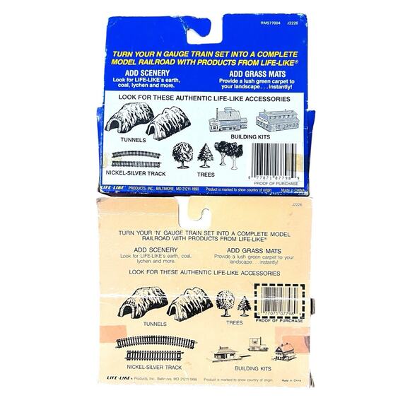 2 VINTAGE NIB Life Like RF & P and CNA Rail Box Freight Box Car N Scale - Picture 12 of 13